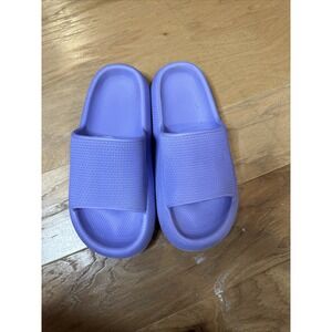 Purple Slides Sandals WomenCasual comfortable  Size 9/10 Beach Shoes